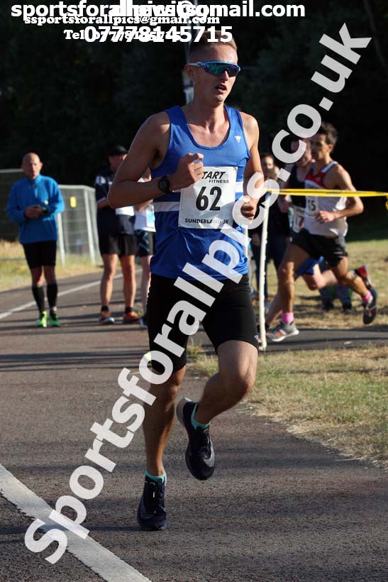 Senior mens 2018 Sunderland 5k Road Race, Silksworth, Sunderland. Photo: David T. Hewitson/Sports for All Pics